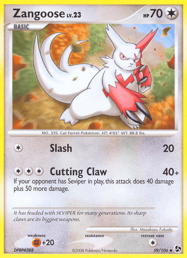 Zangoose (59/106) [Diamond & Pearl: Great Encounters] - Doe's Cards