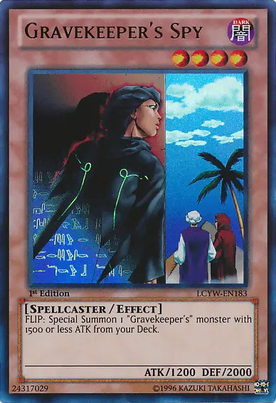 Gravekeeper's Spy [LCYW-EN183] Ultra Rare - Doe's Cards