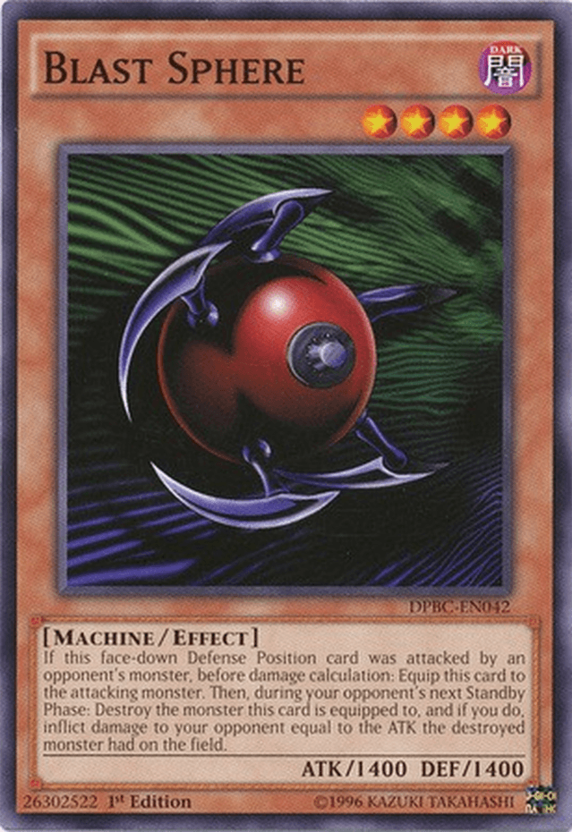 Blast Sphere [DPBC-EN042] Common - Doe's Cards