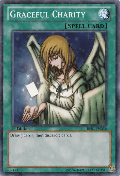 Graceful Charity [BP01-EN036] Starfoil Rare - Doe's Cards
