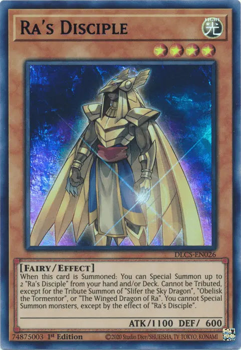 Ra's Disciple (Blue) [DLCS-EN026] Ultra Rare - Doe's Cards