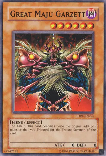 Great Maju Garzett [DR1-EN225] Common - Doe's Cards