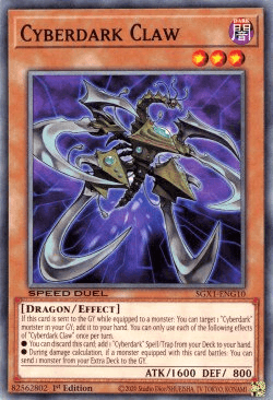 Cyberdark Claw [SGX1-ENG10] Common - Doe's Cards