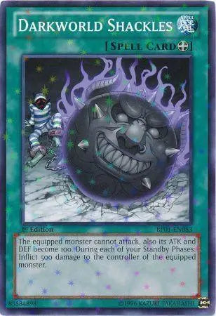 Darkworld Shackles [BP01-EN083] Starfoil Rare - Doe's Cards