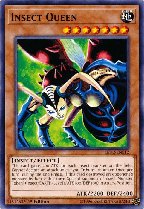 Insect Queen [LED2-EN012] Common - Doe's Cards
