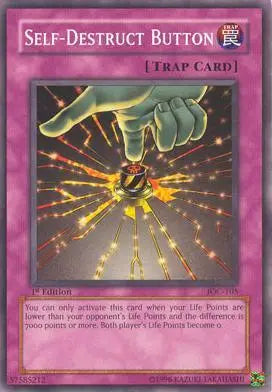 Self-Destruct Button [IOC-105] Common - Doe's Cards