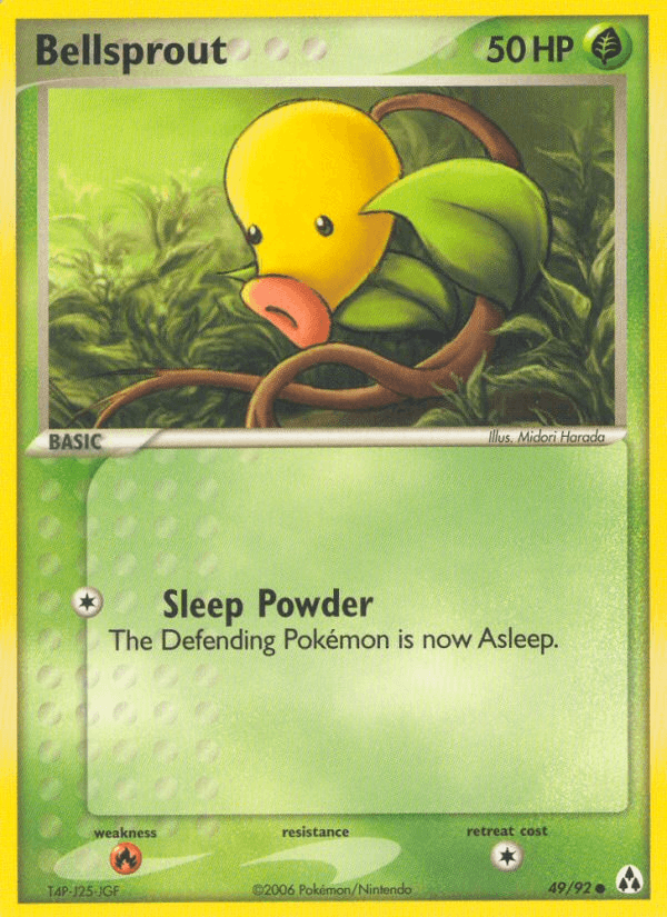 Bellsprout (49/92) [EX: Legend Maker] - Doe's Cards