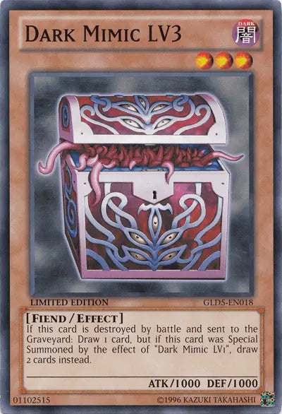 Dark Mimic LV3 [GLD5-EN018] Common - Doe's Cards