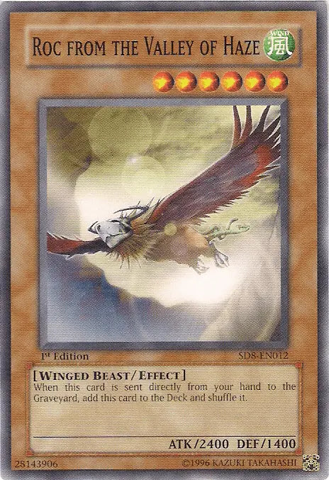 Roc from the Valley of Haze [SD8-EN012] Common - Doe's Cards