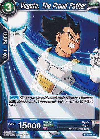 Vegeta, The Proud Father (BT2-041) [Union Force] - Doe's Cards