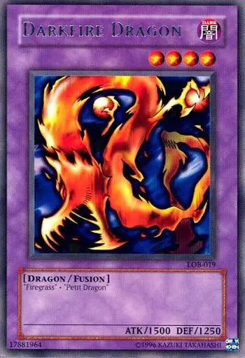 Darkfire Dragon [LOB-019] Rare - Doe's Cards