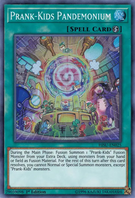 Prank-Kids Pandemonium [HISU-EN025] Super Rare - Doe's Cards