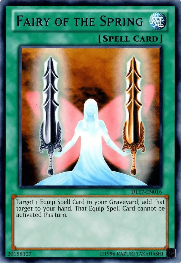 Fairy of the Spring (Blue) [DL17-EN016] Rare - Doe's Cards