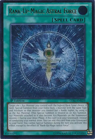 Rank-Up-Magic Astral Force [LVAL-EN059] Ultimate Rare - Doe's Cards