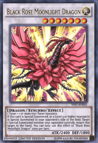 Black Rose Moonlight Dragon [YF07-EN001] Ultra Rare - Doe's Cards