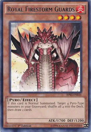 Royal Firestorm Guards [BP03-EN034] Rare - Doe's Cards