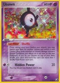 Unown (K) (K/28) [EX: Unseen Forces] - Doe's Cards