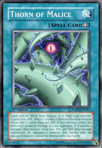 Thorn of Malice [RGBT-EN047] Common - Doe's Cards