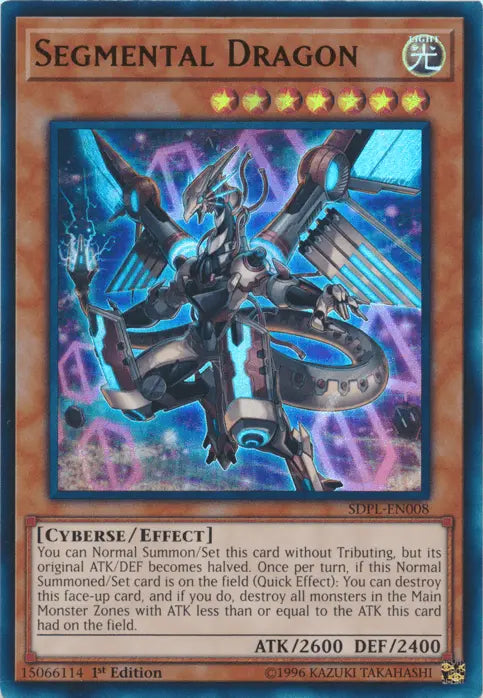 Segmental Dragon [SDPL-EN008] Ultra Rare - Doe's Cards