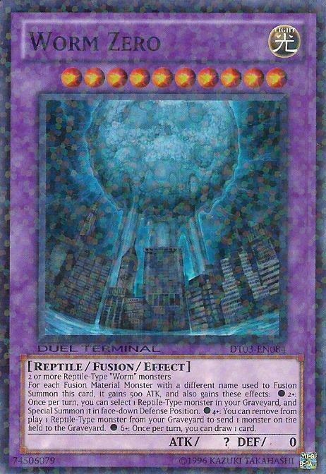 Worm Zero [DT03-EN084] Super Rare - Doe's Cards