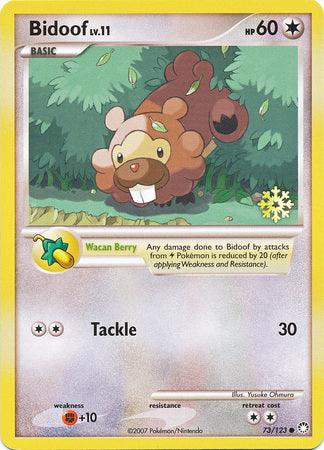 Bidoof (73/123) [Countdown Calendar Promos] - Doe's Cards
