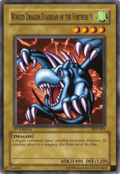 Winged Dragon, Guardian of the Fortress #1 [SDY-003] Common - Doe's Cards