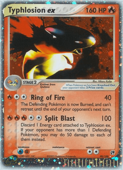 Typhlosion ex (99/100) [EX: Sandstorm] - Doe's Cards