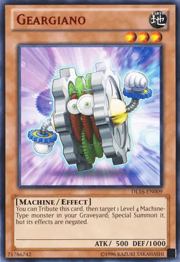 Geargiano (Red) [DL16-EN009] Rare - Doe's Cards