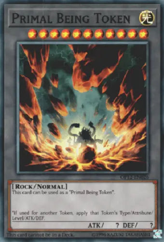 Primal Being Token [OP12-EN026] Super Rare - Doe's Cards