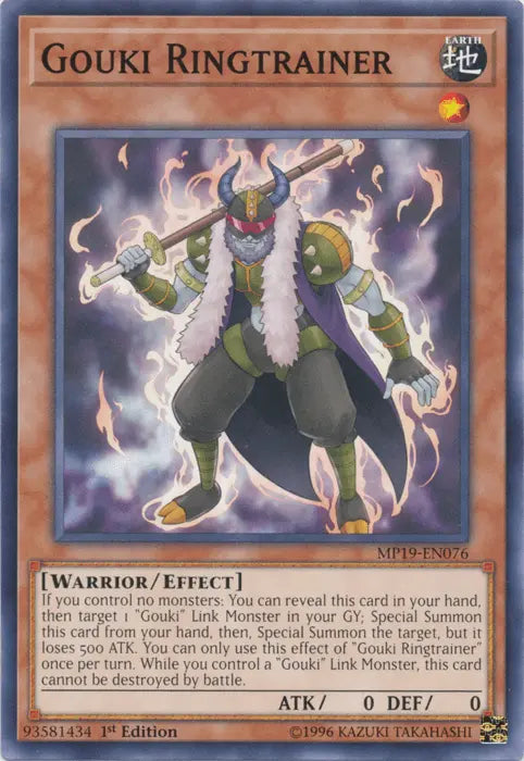 Gouki Ringtrainer [MP19-EN076] Common - Doe's Cards