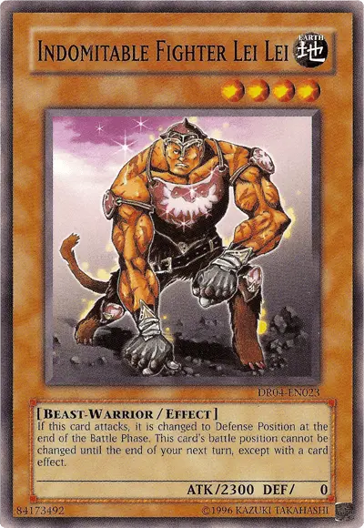 Indomitable Fighter Lei Lei [DR04-EN023] Common - Doe's Cards