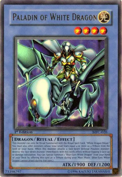 Paladin of White Dragon [MFC-026] Ultra Rare - Doe's Cards