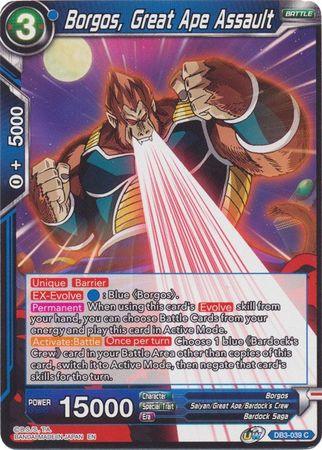 Borgos, Great Ape Assault (DB3-039) [Giant Force] - Doe's Cards