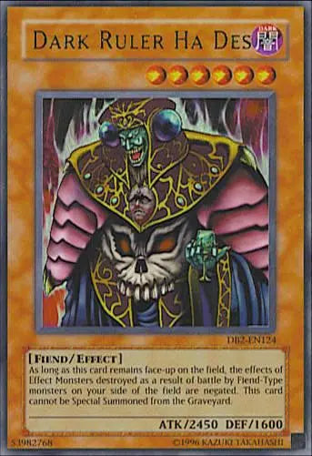 Dark Ruler Ha Des [DB2-EN124] Ultra Rare - Doe's Cards