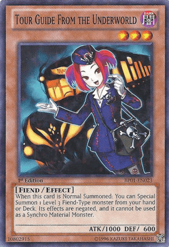 Tour Guide From the Underworld [BP01-EN023] Starfoil Rare - Doe's Cards