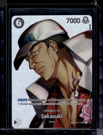  # Sakazuki - OP02-099 - Special Parallel near mint