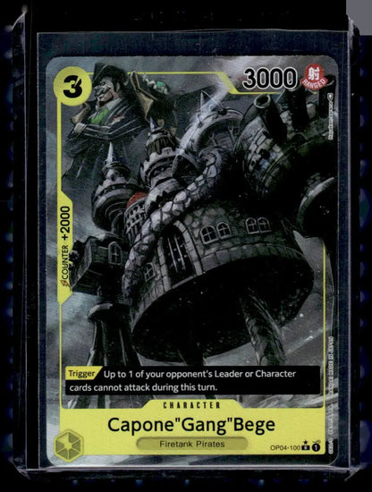  # One Piece - CAPONEGANGBEGE (ALTERNATE ART) - OP04-100 