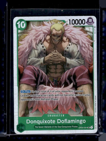  # One Piece - Donquixote Doflamingo - OP04-031 - Super Rare