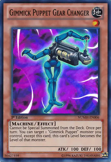 Gimmick Puppet Gear Changer [NUMH-EN006] Super Rare - Doe's Cards
