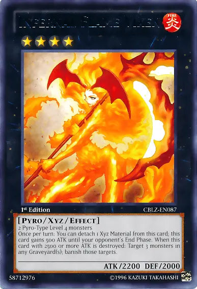 Infernal Flame Vixen [CBLZ-EN087] Rare - Doe's Cards
