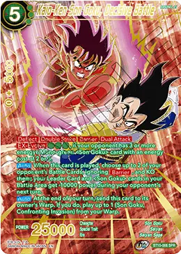 Kaio-Ken Son Goku, Decisive Battle (SPR) (BT15-066) [Saiyan Showdown] - Doe's Cards