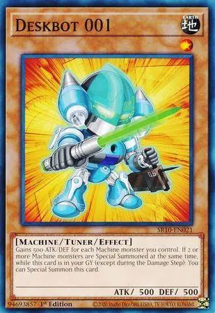 Deskbot 001 [SR10-EN021] Common - Doe's Cards