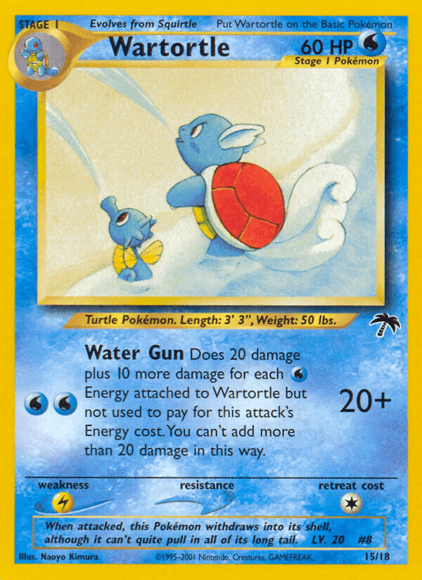 Wartortle (15/18) [Southern Islands] - Doe's Cards