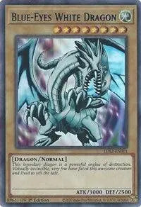 Blue-Eyes White Dragon (Blue) [LDS2-EN001] Ultra Rare - Doe's Cards
