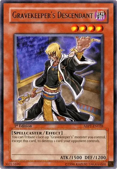Gravekeeper's Descendant [ABPF-EN028] Rare - Doe's Cards
