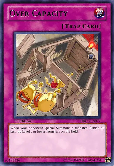 Over Capacity [ORCS-EN077] Rare - Doe's Cards