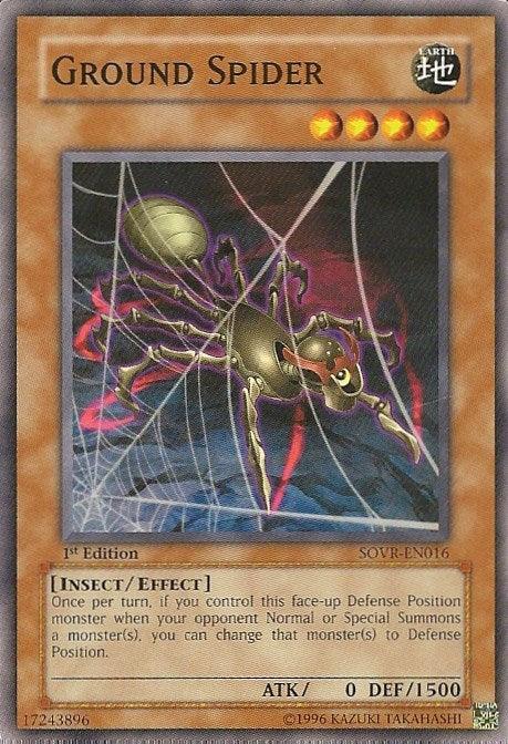 Ground Spider [SOVR-EN016] Common - Doe's Cards