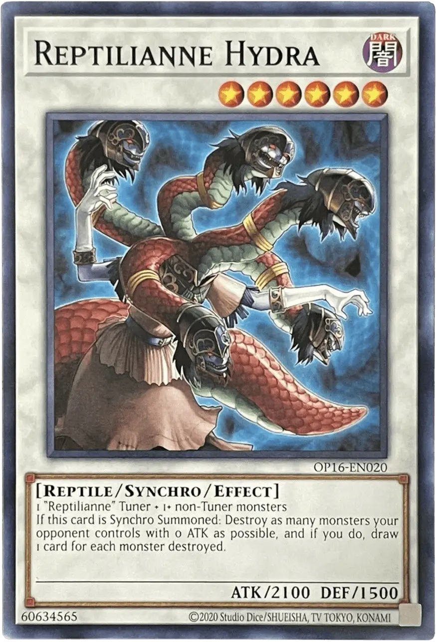 Reptilianne Hydra [OP16-EN020] Common - Doe's Cards