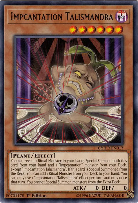 Impcantation Talismandra [CYHO-EN013] Rare - Doe's Cards