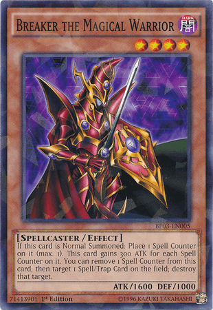 Breaker the Magical Warrior [BP03-EN005] Shatterfoil Rare - Doe's Cards